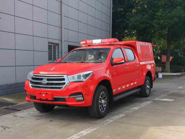 慶鈴皮卡四驅(qū)器材消防車(上藍牌)